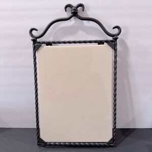 Southern Living at Home GALVESTON Wrought Iron Memo Board Wall Hanging